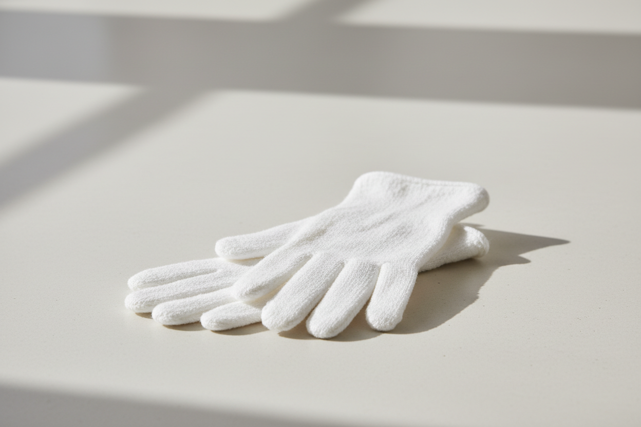 Cotton gloves background image
